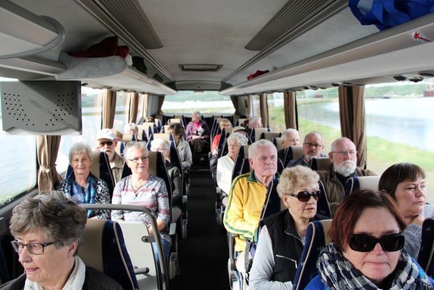 Eldri félagsmenn á ferð