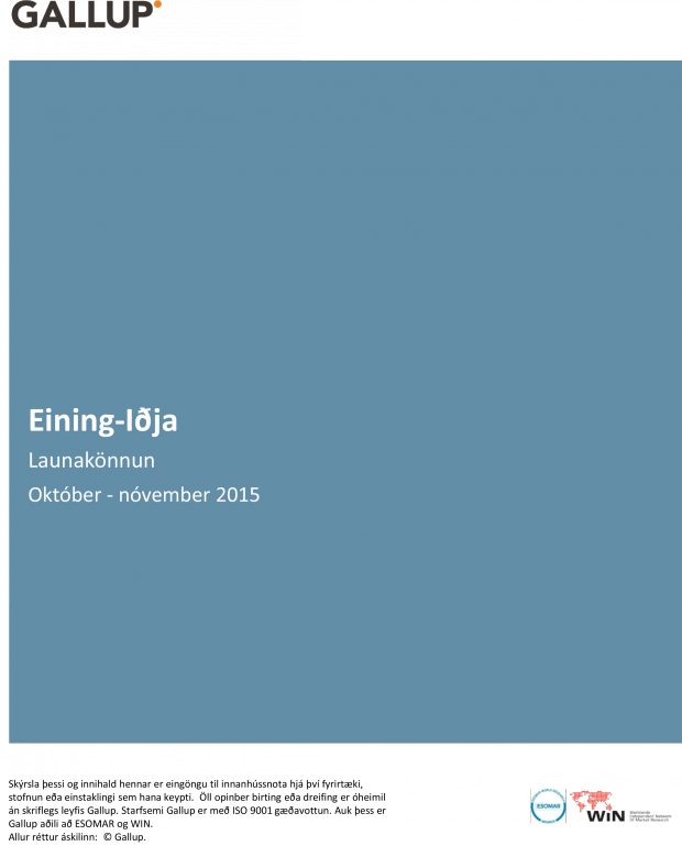 Niðurstöður nýrrar Gallup könnunar komnar á netið