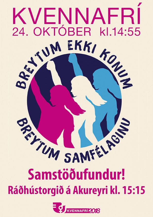 Kvennafrí 2018 – KVENNAVERKFALL