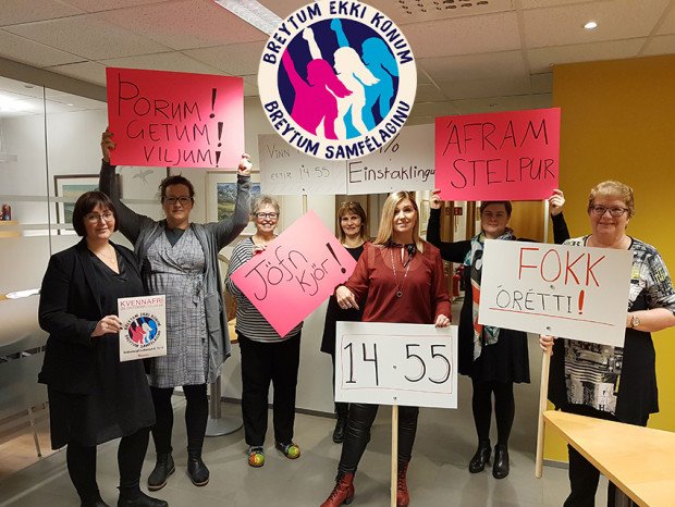 Lokum kl. 14:55 í dag - BREYTUM EKKI KONUM – BREYTUM SAMFÉLAGINU!