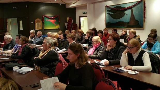 Frá kynningafundi sem fram fór á Akureyri í gær