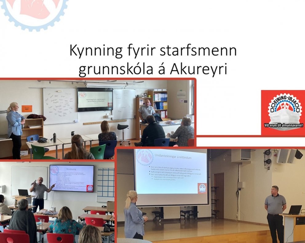 Fræðsla á starfsdögum grunnskólanna á Akureyri