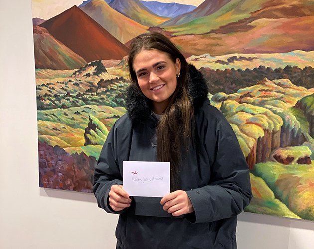 Vinningshafi í spurningaleik stéttarfélaganna við Eyjafjörð