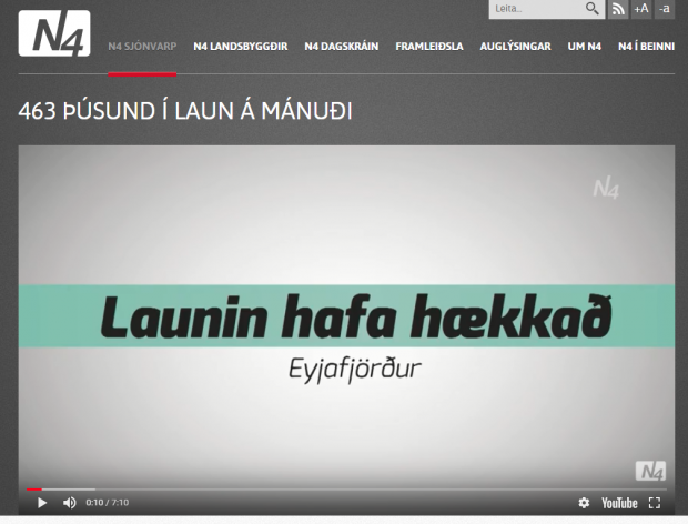 N4 - Umfjöllun um kjarakönnun félagsins