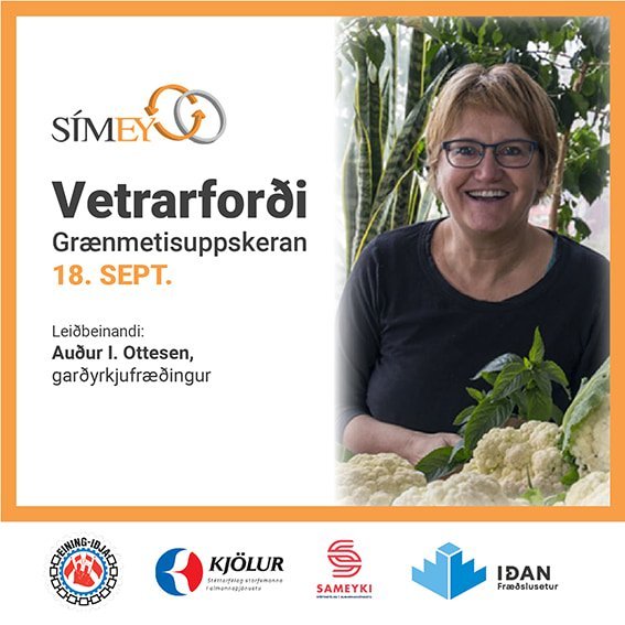 SÍMEY | Vetrarforðinn – grænmetisuppskeran