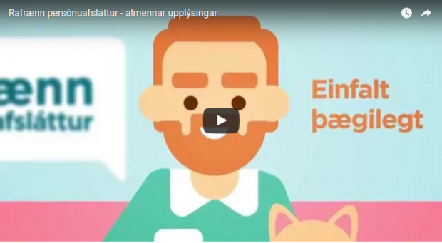 Rafrænn persónuafsláttur