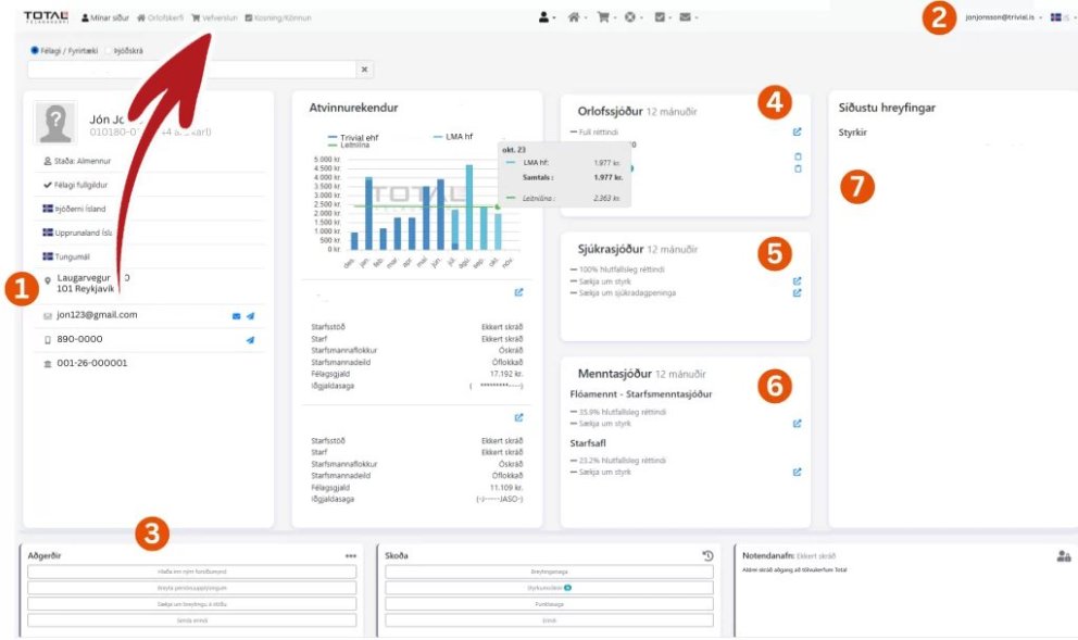 Ný vefverslun er í vinnslu