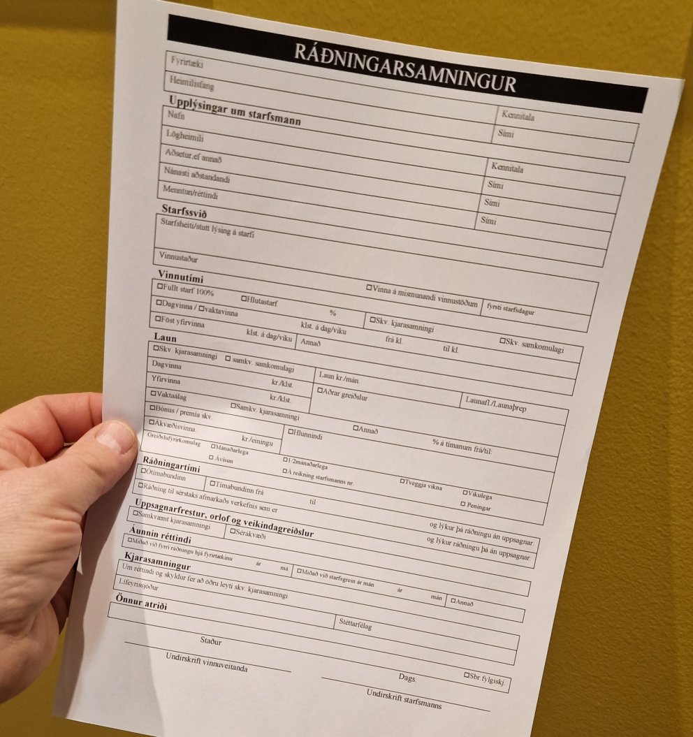 Ráðningarsamningar