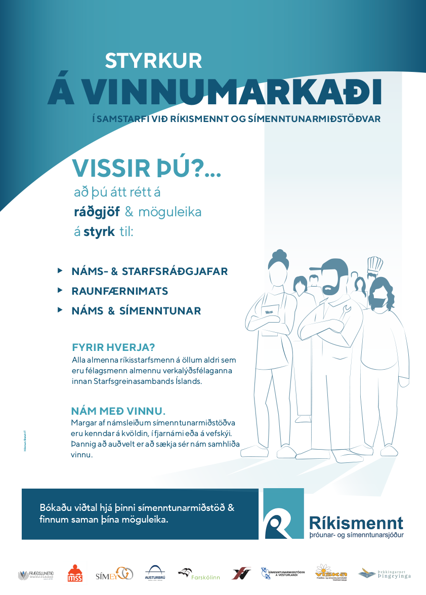 Ríkismennt - Átak til náms-og starfsþróununar