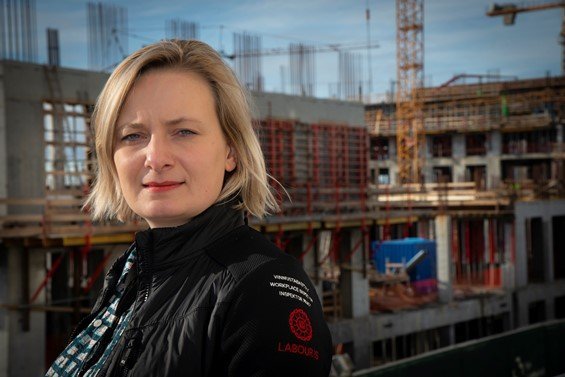 Saga Kjartansdóttir, verkefnisstjóri vinnustaðaeftirlits ASÍ, mynd af vinnan.is
