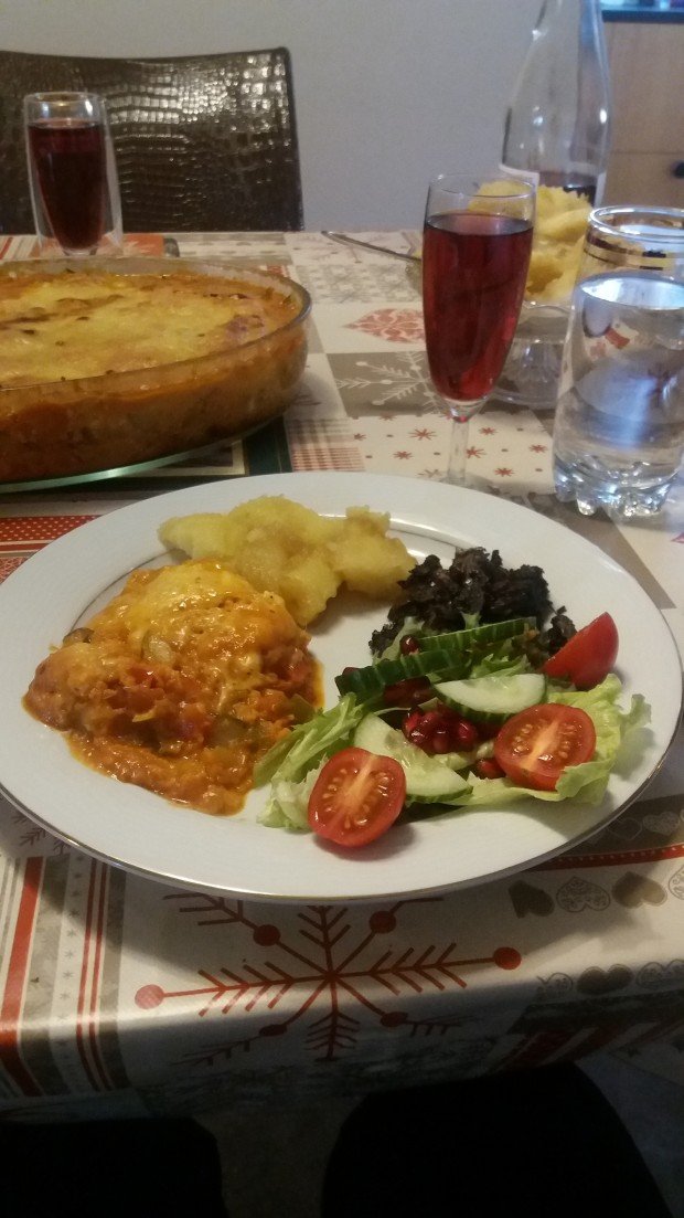 Jólalegur ofnréttur og ávaxtakaka frá Silvu