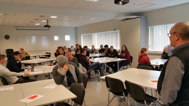 Fræðsla á flokkstjóranámskeiði