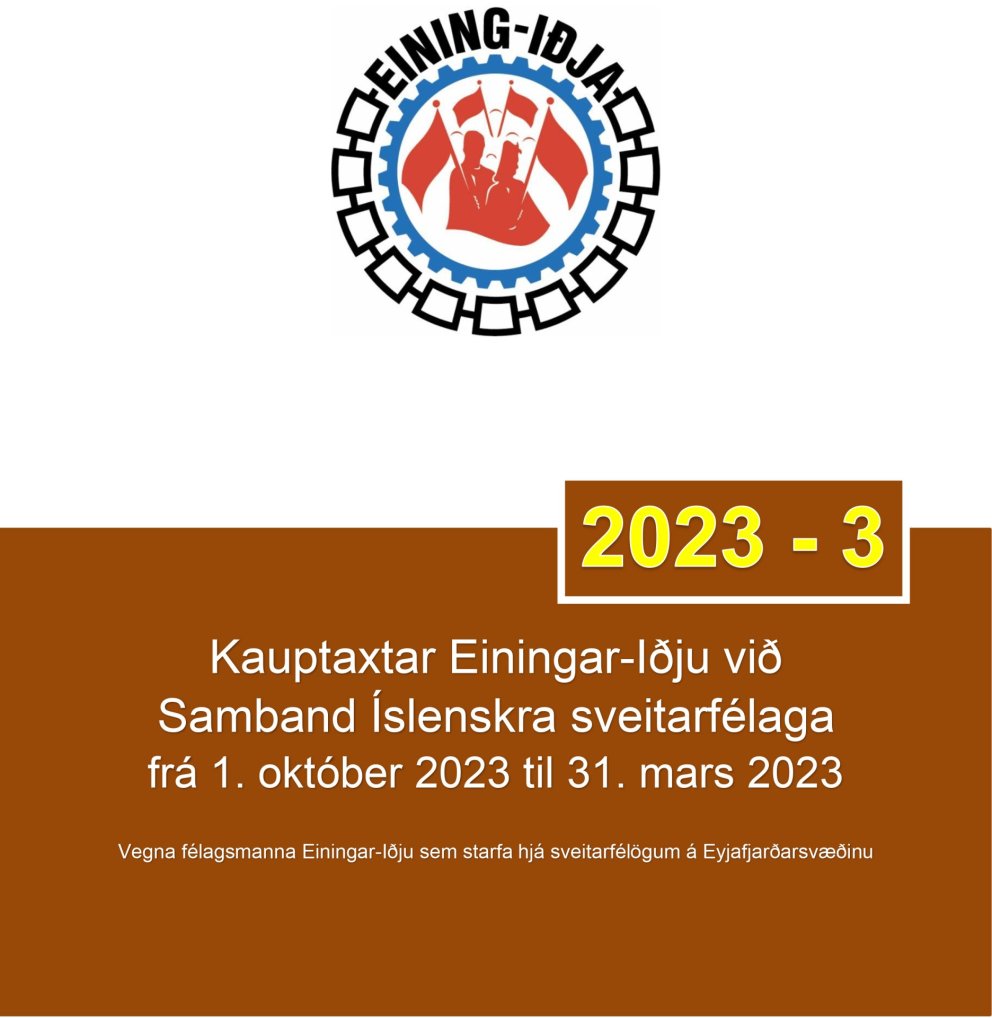 Nýr kauptaxti fyrir starfsfólk sveitarfélaga kominn á netið