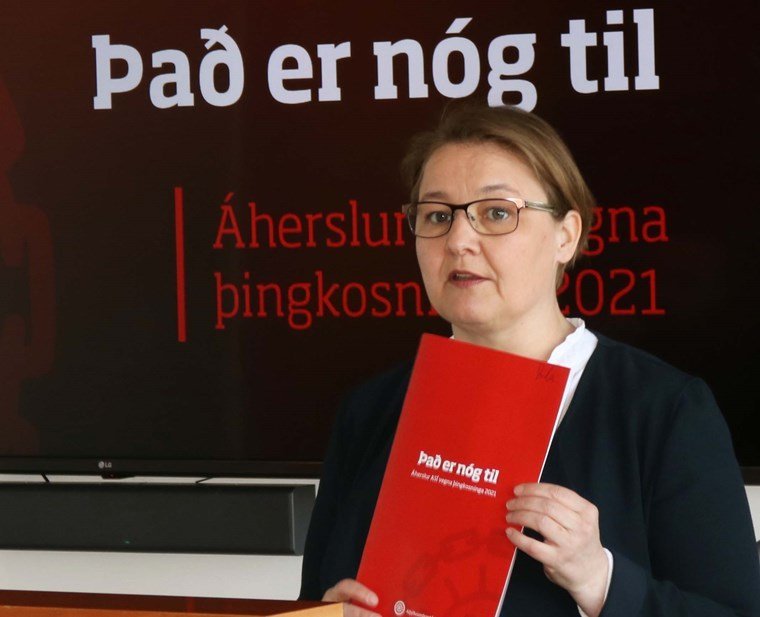 Drífa Snædal, forseti ASÍ