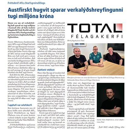 Austfirskt hugvit sparar verkalýðshreyfingunni tugi milljóna króna