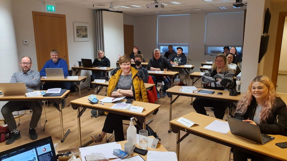 Trúnaðarmannanámskeið stendur nú yfir