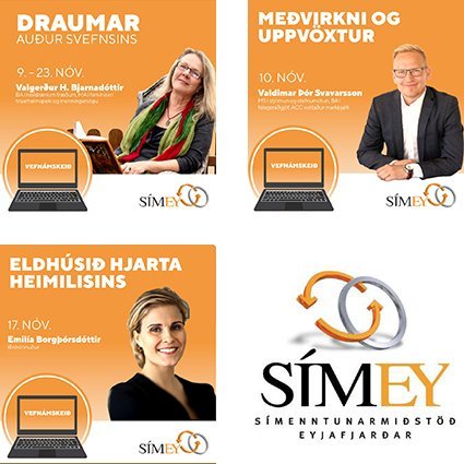 Vefnámskeið í nóvember í SÍMEY - frítt fyrir félagsmenn
