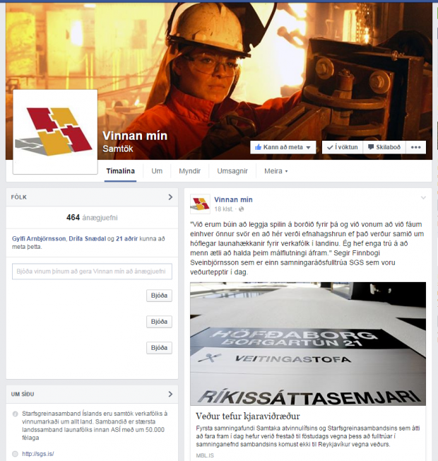 SGS: fylgist með á 