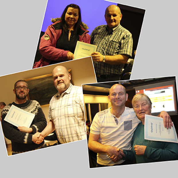 Aðalfundir deilda - vinningshafar