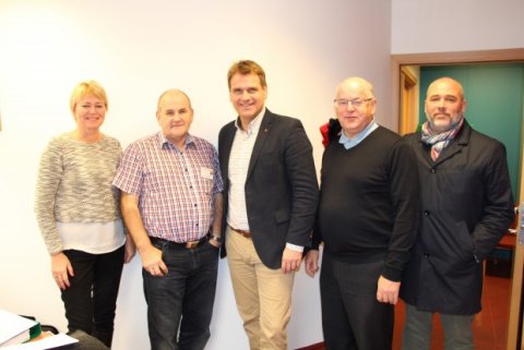 Góðir gestir kíktu í heimsókn