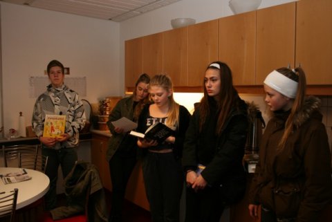 Lesturinn tók um 15 mínútur