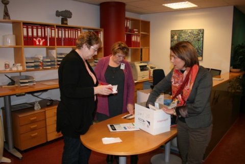 Heba að draga út nöfn vinningshafa