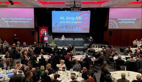 45. þing Alþýðusambands Íslands sett