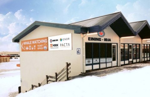 Skrifstofan er nú í Hafnarbraut 5