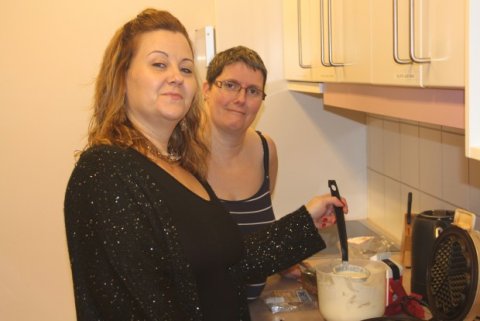 F.v.: Freydís og Sigríður