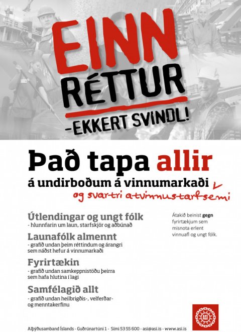 Vertu með okkur, ekki taka þátt með þögninni!