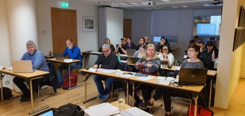 Trúnaðarmannanámskeið, hluti 2, stendur nú yfir