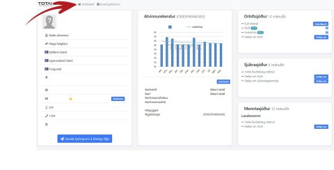 Mínar síður - Að bóka orlofseign