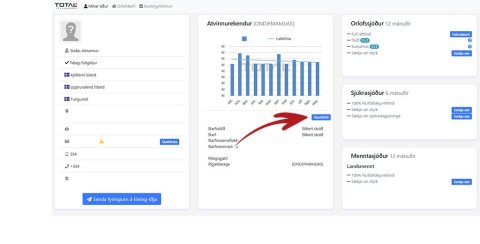Mínar síður - Skráðu þína starfsstöð!