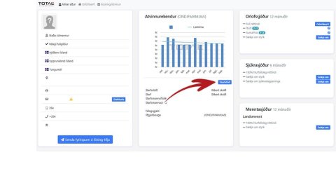 Mínar síður - Skráðu þína starfsstöð!