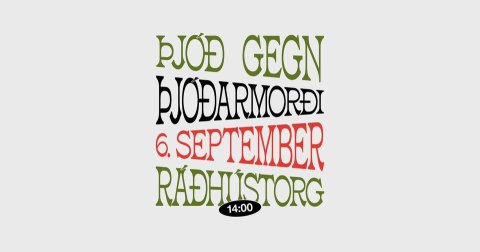 Þjóð gegn þjóðarmorði - samstöðufundur á Akureyri