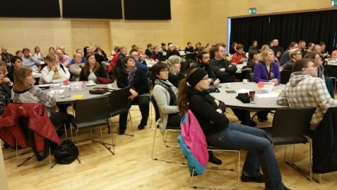 Fundur í Hofi: Samstaða og kraftur meðal félagsmanna