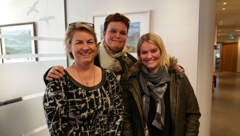 Guðrún, Eyrún og Kristín