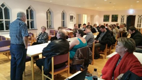 Frá fundinum á Dalvík