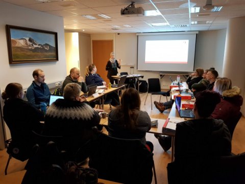 Trúnaðarmannanámskeið stendur nú yfir