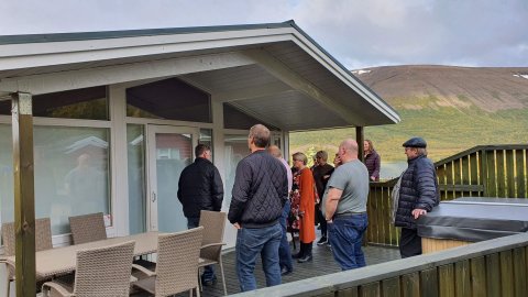 Stjórnin fundaði á Illugastöðum