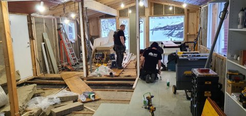 Breytingin á húsi nr. 18 á Illugastöðum