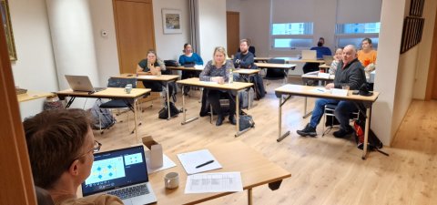 Trúnaðarmannanámskeiði, hluta 3, lauk í gær