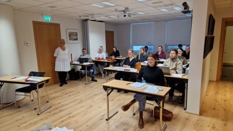 Trúnaðarmannanámskeið stendur nú yfir