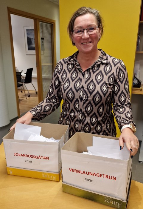 Á myndinni má sjá hana Helgu Þyri, verkefnastjóra hjá VIRK og ráðgjafa í starfsendurhæfingu, sem dró…