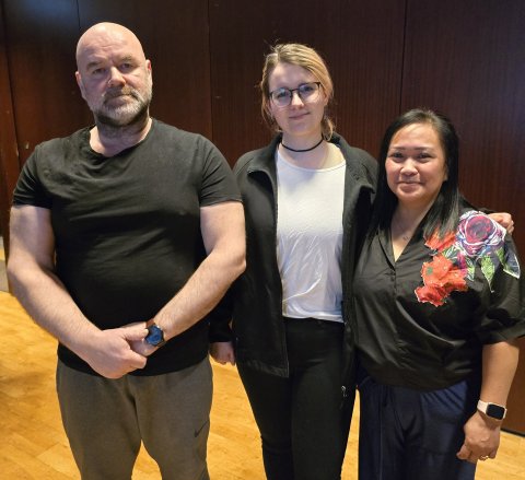 F.v.: Baldvin nýr formaður Matvæla- og þjónustudeildar, Unnur nýr meðstjórnandi og Beth sem var endu&hellip;