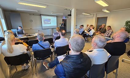 Frá ársfundi SÍMEY sem var haldinn í húsakynnum SÍMEY við Þórsstíg á Akureyri.