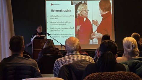 Sóley Björk Stefánsdóttir, verkefnastjóri í Eyjafjarðardeild Rauða krossins á Íslandi, flutti fróðle&hellip;