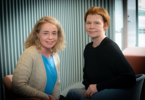 Kristín Gunda Vigfúsdóttir og Halldór S. Gunnlaugsdóttir, sjúkraþjálfarar og sérfræðingar hjá VIRK