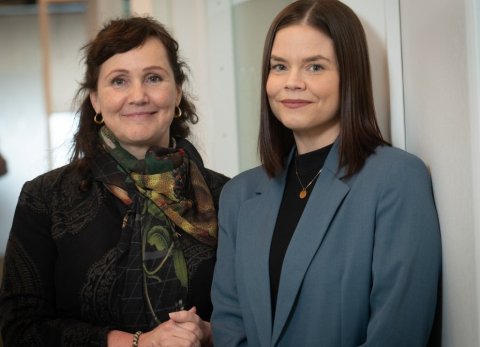 Þórey Edda og Guðrún Rakel