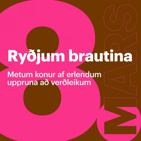 Ryðjum brautina 8. mars - stafrænn hádegisfundur